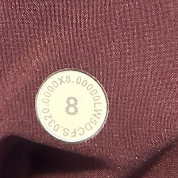 Lululemon Keep Moving 7/8 Pant- Athletic Joggers- Cassis- Size 8 - Picture 9 of 14